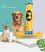 Pet Dog and Cat Fur Hair Remover Grooming Deshedding Blade Brush Comb Brush for Dog and Cat Removes Undercoat Tangled Hair