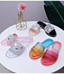 Rts Slipper Elegant with Letter Gg Casual Non-Slide Designers Soft Platform Flip Flop Transparent Women's Shoes