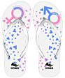 Customized Logo Beach Party Wedding Slippers for Guest Flip Flops Wedding