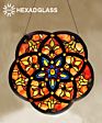 Customized Stained Glass for Decoration for Doors and Windows