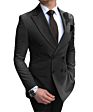 Customized (Blazer+Pants) Beige Men's Suit 2 Pieces Double-Breasted Notch Lapel Flat Slim Fit Casual Tuxedos for Wedding