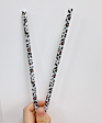 Manufacture Reusable 7 Inch Leopard Grain Straws Plastic Drinking Water
