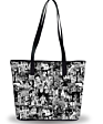 Elvi Presley Design Shopping Tote Bag Foldable Tote Bag