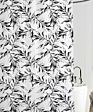 Design Bathroom Decoration Vinyl Shower Curtain Waterproof and Mildew Proof Translucent Opaque Bath Curtain