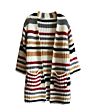 Knitted Baby Children Cardigan Kids Striped Girls Sweater Cardigans with Pockets