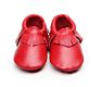 First Walkers Baby Moccasins Soft Leather Shoes Baby Prewalker Tassels Baby Kids Hoes