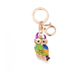 Crystal Car Key Chain Long Big-eyed Owl Shape Women Bag Accessories