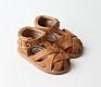 Closed Toe Soft Sole Moccasin Sandal for Baby and Toddler with Non Slip Sole