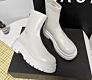 Newest Women Casual Waterproof Bright Leather Boots Lace-Up Shoes for Women Xq1124