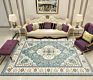 Botanical America Transitional Indoor and Outdoor Dark Colors Area Rug