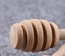 Mixing Wooden Coffee Stir Bar Kitchen Tools Long Handle Spiral Honey Dipper Honey Stick Practical Spoon