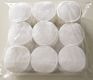 Eco-Friendly 8Cm Soft Face Cleansing Pads Set All Skin Types Reusable Bamboo Cotton Makeup Remover Pads Vegan