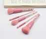 Tuolidi Por Mayor 5 Pcs 8Pcs Sprinkle Ice Cream Kawaii Face Cute Mini Pink Makeup Brushes