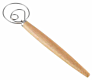 Eco-Friendly Kitchen Products Stainless Steel Original Wood Handle Curved Trimming Knife Bread Lame Danish Dough Whisk Set