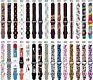 Keepwin Silicone Print Watch Band Sports Smart Waterproof Watch Silicone Rubber Strap for Apple Series 7 6 5 4 Se