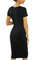 Women's Crew-Neck Crochet Short Sleeves Apron Seamless Casual Dress Pregnant Outerwear Maternity Photo Shoot Dresses