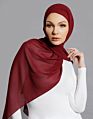 Dark Beige Style Women Chiffon Scarf Hijab Latest Arabic Malaysia Square Scarf