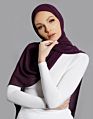 Dark Beige Style Women Chiffon Scarf Hijab Latest Arabic Malaysia Square Scarf