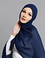 Dark Beige Style Women Chiffon Scarf Hijab Latest Arabic Malaysia Square Scarf