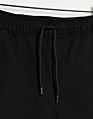 Black Shorts Men Cotton Mix Spandex Gym Shorts