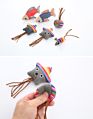 Pet Supplies Interactive Indoor Funny Mouse Floppy Plush Fish Pet Cat Toy