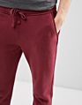 Red Workout Fitness Sweatpants Sport Slim Fit Running Track Pants Gym Cotton Polyester Jogger Pants Men