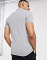 Sales Promotion 100% Cotton Soft Longline Slim Fit Plain Grey Golf Polo Shirt