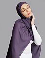 Dark Beige Style Women Chiffon Scarf Hijab Latest Arabic Malaysia Square Scarf