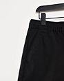 Black Shorts Men Cotton Mix Spandex Gym Shorts