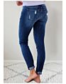 Women Jeans Damaged Tight Super Skinny Ripped High Waist Womens Denim Stretch Pants