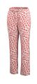 Relax Fit Solid Knit Womens Fleece Pants