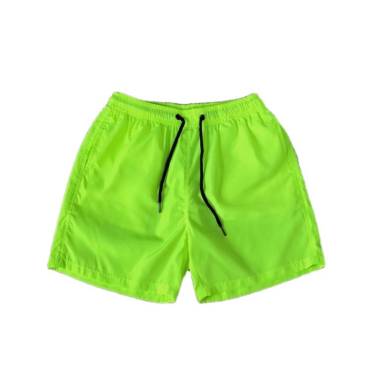 Beach Shorts Polyester Men Running Shorts Mesh Lining Shorts for Men with Letter Printing for Promotion