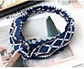 Women Headbands Boho Bandeau Floral Knot Headband Elastic Hair Bands for Women, Turban Twist Headbands, Hair Accessories F