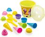 Sand Toys Cute Mold Set Beach Toy Bucket Pail Top Race Ice Cream Beach Toys for Kids