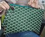 Free Sample Zipper Simple Hook Pattern Design Handbag Support Diamond Large Pu Handbag