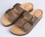 September Men Special Cork Natural Suede Leather Extra Comfort Sandals All Colors