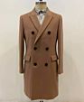 Design British Style Trench Solid Color Simple Wool Cashmere Coat