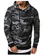 Mens Hoodies Long Sleeve Camouflage Outdoor Streetwear Hooded Male Clothes