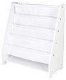 Shelf Children's Wooden Canvas Sling Bookshelf Magazine Rack and Storage