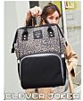 Leopard Print diaper bag