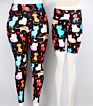 Rts Non See through 230Gsm Thick Women Tights Ladies Everyday Casual Wear Yoga Band High Cute Cats Girls Leggings