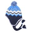 Trapper Hat Earflap Toboggan Ski Knit Beanie Cap Hat with Braided Tassel