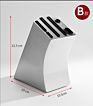 Household Metal Stainless Steel Knife Holder Kitchen Stainless Steel Multifunctional Knife Storage Rack