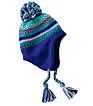 Trapper Hat Earflap Toboggan Ski Knit Beanie Cap Hat with Braided Tassel