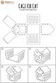 Summer cat cage Vi wood Cat house Ossoncat house wooden