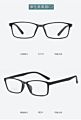 Women Optical Eyeglasses Frame Square Glasses Blue Light Blocking Computer Glasses