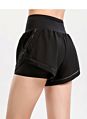 Women High Waist Stretchy Quick Dry Soft Compression Yoga Shorts