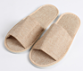 Hotel Washable Slippers Open and Close Toe Linen Slipper