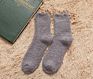 Plain Stripes Men Cozy Socks Warm Tube Floor Fluffy Sock Crew Home Socks Thick Indoor Sleeping Chaussette