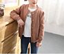 Boutique Spring Plain Cotton Cardigan Kids Design Kids Sweater
